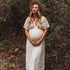 Boho Lace Maternity Dress